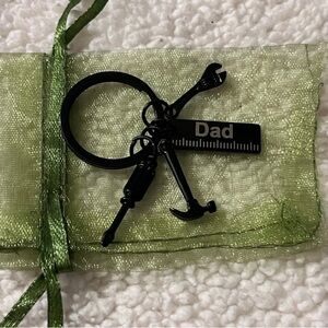 Dad Fix-It Charm Tool Keychain!